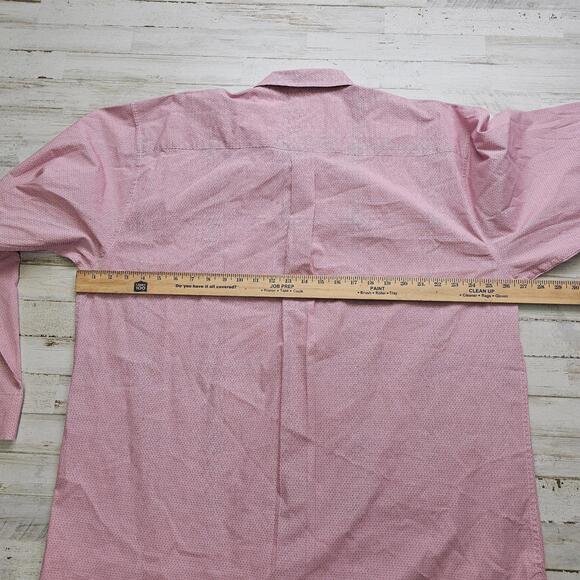 Rafter C Pro Flex 45 Performance All Over Print Geometric Button-Up shirt XXL - Picture 8 of 8